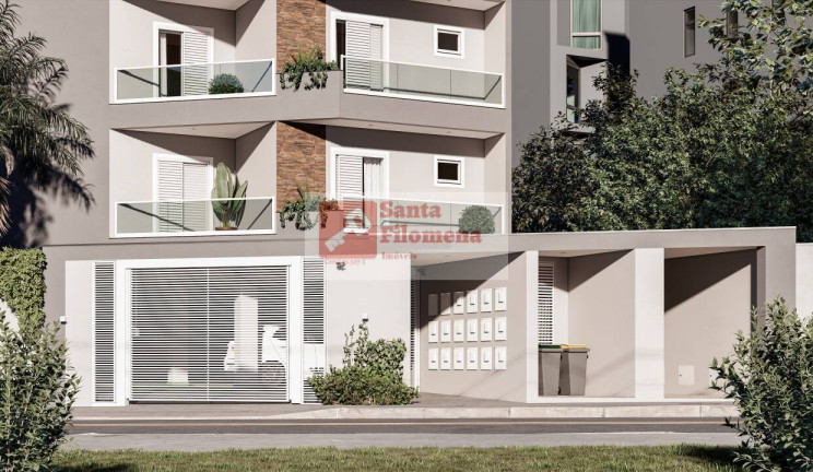 Apartamento com 2 Quartos à Venda, 56 m² em Campestre - Santo André