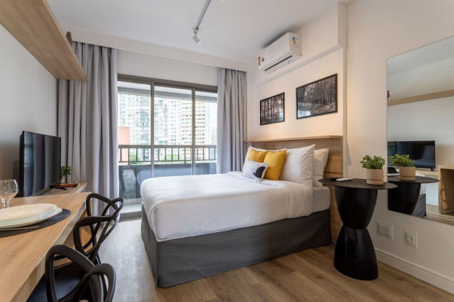 Imagem Apartamento com 1 Quarto para Alugar, 28 m² em Consolação - São Paulo Imagem Apartamento com 1 Quarto para Alugar, 28 m² em Consolação - São Paulo