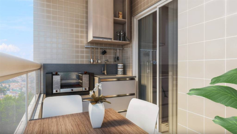 Imagem Apartamento com 2 Quartos à Venda, 55 m² em Guilhermina - Praia Grande