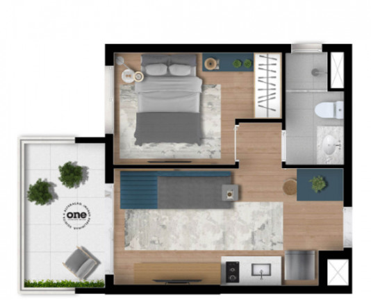 Imagem Apartamento com 1 Quarto à Venda, 33 m² em Vila Clementino - São Paulo Imagem Apartamento com 1 Quarto à Venda, 33 m² em Vila Clementino - São Paulo
