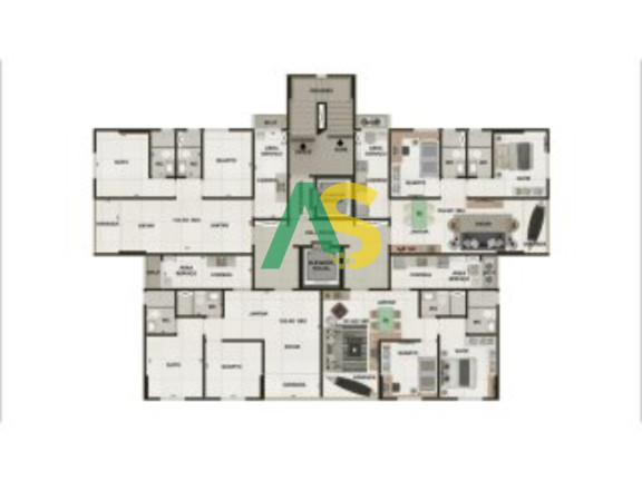 Imagem Imóvel com 2 Quartos à Venda, 57 m² em Casa Amarela - Recife Imagem Imóvel com 2 Quartos à Venda, 57 m² em Casa Amarela - Recife