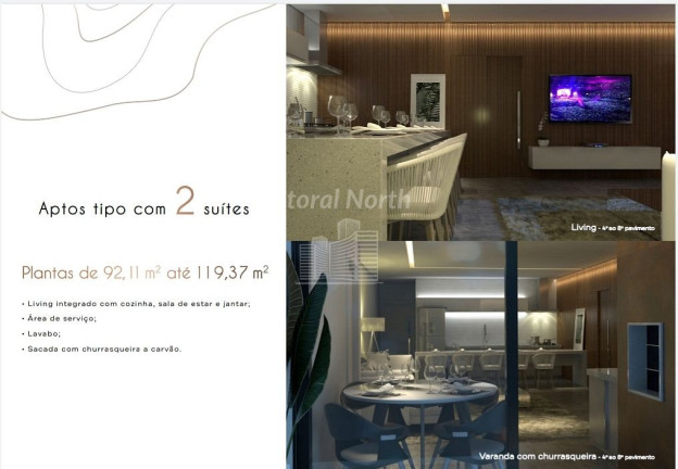Imagem Apartamento com 2 Quartos à Venda, 109 m² em Praia Brava - Itajaí Imagem Apartamento com 2 Quartos à Venda, 109 m² em Praia Brava - Itajaí