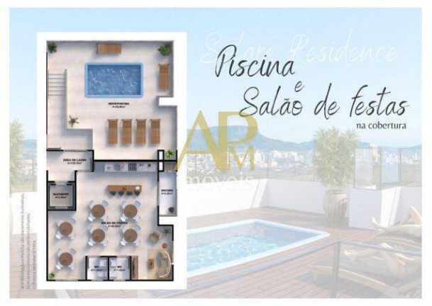 Apartamento com 2 Quartos à Venda, 59 m² em Nova Palhoça - Palhoça