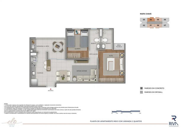 Imagem Apartamento com 2 Quartos à Venda, 55 m² em Alípio De Melo - Belo Horizonte