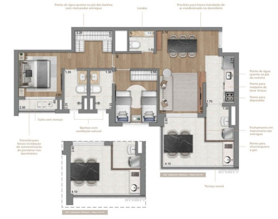 Imagem Apartamento com 3 Quartos à Venda, 126 m² em Brooklin Paulista - São Paulo Imagem Apartamento com 3 Quartos à Venda, 126 m² em Brooklin Paulista - São Paulo