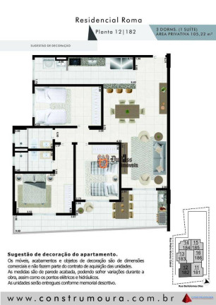 Imagem Apartamento com 3 Quartos à Venda, 105 m² em Aviação - Praia Grande