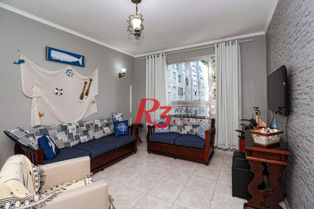 Apartamento com 2 Quartos à Venda, 101 m² em José Menino - Santos