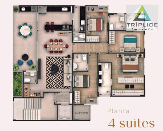 Imagem Cobertura com 5 Quartos à Venda, 352 m² em Centro - Juiz De Fora