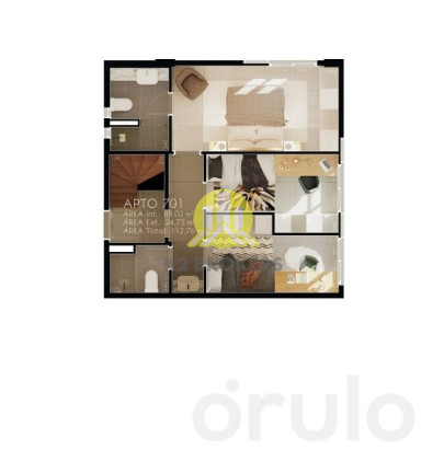 Imagem Cobertura com 3 Quartos à Venda, 112 m² em água Verde - Curitiba Imagem Cobertura com 3 Quartos à Venda, 112 m² em água Verde - Curitiba