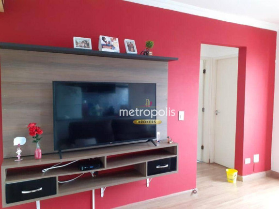 Apartamento com 2 Quartos à Venda, 46 m² em Vila Palmares - Santo André