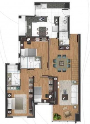 Imagem Imóvel com 3 Quartos à Venda, 173 m² em Juvevê - Curitiba Imagem Imóvel com 3 Quartos à Venda, 173 m² em Juvevê - Curitiba