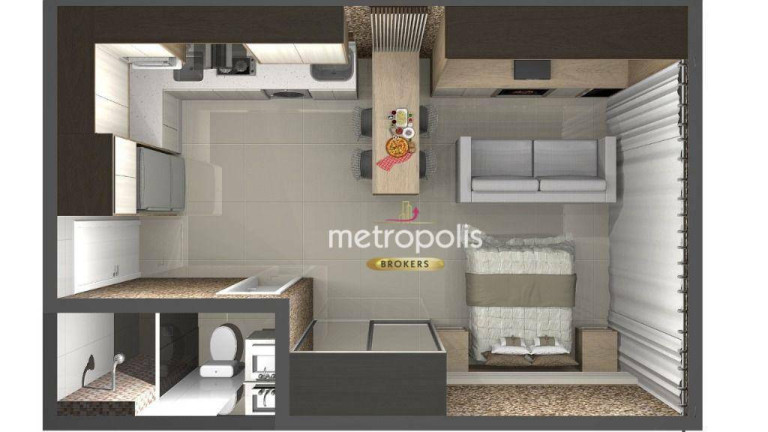 Imagem Apartamento com 1 Quarto à Venda, 60 m² em Vila Alpina - São Paulo Imagem Apartamento com 1 Quarto à Venda, 60 m² em Vila Alpina - São Paulo