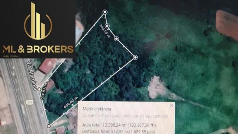 Imagem Terreno à Venda, 12.300 m² em Barro Preto - São José Dos Pinhais
