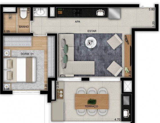 Imagem Imóvel com 3 Quartos à Venda, 215 m² em Brooklin Paulista - São Paulo
