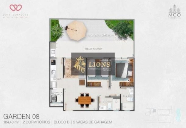 Apartamento com 2 Quartos à Venda, 82 m² em Itaguá - Ubatuba