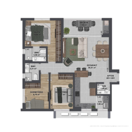 Imagem Apartamento com 2 Quartos à Venda, 120 m² em Centro - Florianópolis Imagem Apartamento com 2 Quartos à Venda, 120 m² em Centro - Florianópolis