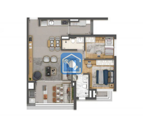 Imagem Apartamento com 1 Quarto à Venda, 26 m² em Vila Matilde - São Paulo Imagem Apartamento com 1 Quarto à Venda, 26 m² em Vila Matilde - São Paulo