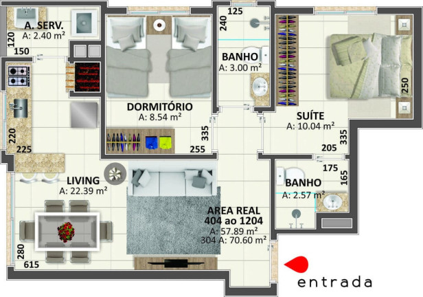 Imagem Apartamento com 3 Quartos à Venda, 89 m² em Capão Da Canoa - Capão Da Canoa