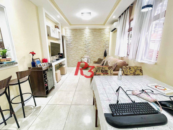 Imagem Apartamento com 3 Quartos à Venda, 95 m² em Embaré - Santos