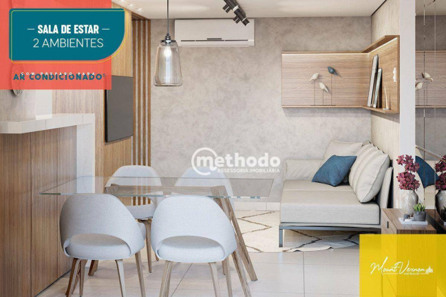 Apartamento com 2 Quartos à Venda, 46 m² em Jardim Eulina - Campinas