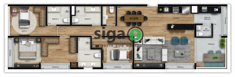 Imagem Apartamento com 3 Quartos à Venda, 127 m² em Sumarezinho - São Paulo