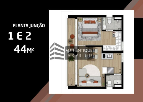 Imagem Apartamento com 1 Quarto à Venda, 38 m² em Vila Madalena - São Paulo