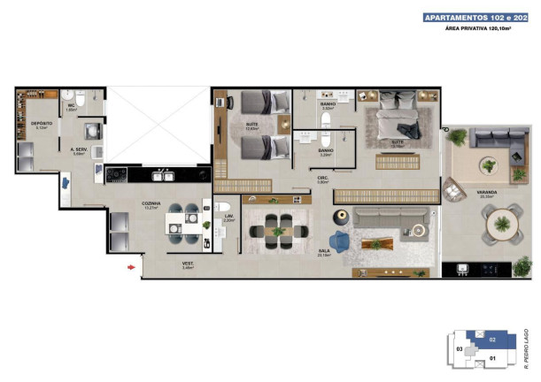 Imagem Apartamento com 3 Quartos à Venda, 173 m² em Barra Da Tijuca - Rio De Janeiro