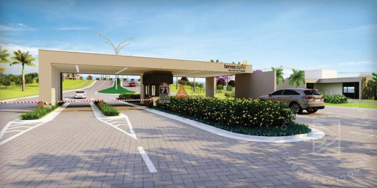 Terreno em Condomínio à Venda, 330 m² em Loteamento Terras Alpha São José Dos Campos - São José Dos Campos