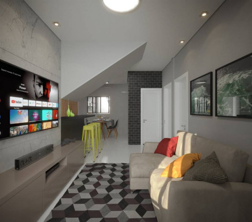 Imagem Casa de Condomínio com 2 Quartos à Venda, 52 m² em Balneario Esmeralda - Praia Grande Imagem Casa de Condomínio com 2 Quartos à Venda, 52 m² em Balneario Esmeralda - Praia Grande