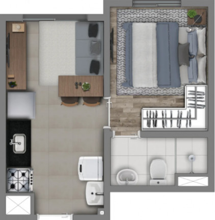 Imagem Apartamento com 1 Quarto à Venda, 24 m² em Vila Romana - São Paulo Imagem Apartamento com 1 Quarto à Venda, 24 m² em Vila Romana - São Paulo