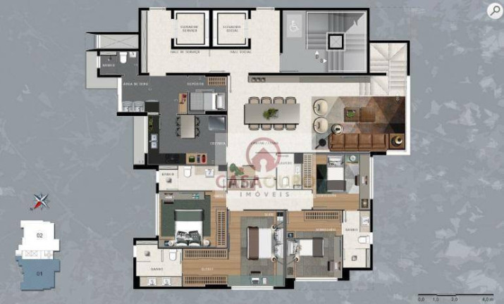 Imagem Apartamento com 4 Quartos à Venda, 150 m² em Serra - Belo Horizonte Imagem Apartamento com 4 Quartos à Venda, 150 m² em Serra - Belo Horizonte