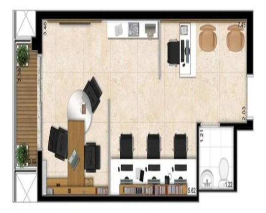 Imagem Imóvel Comercial à Venda, 34 m² em Penha De França - São Paulo