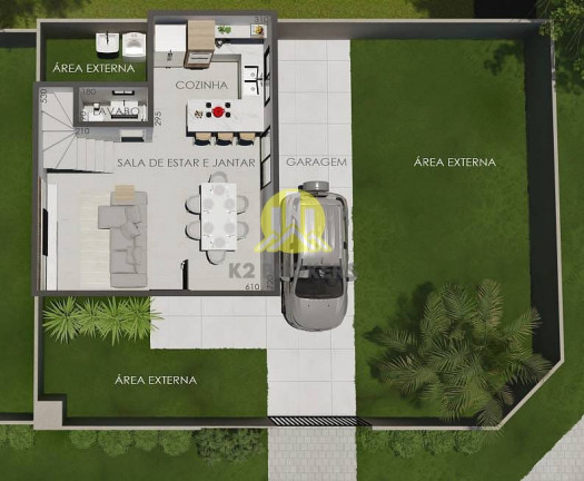 Imagem Sobrado com 3 Quartos à Venda, 146 m² em Xaxim - Curitiba