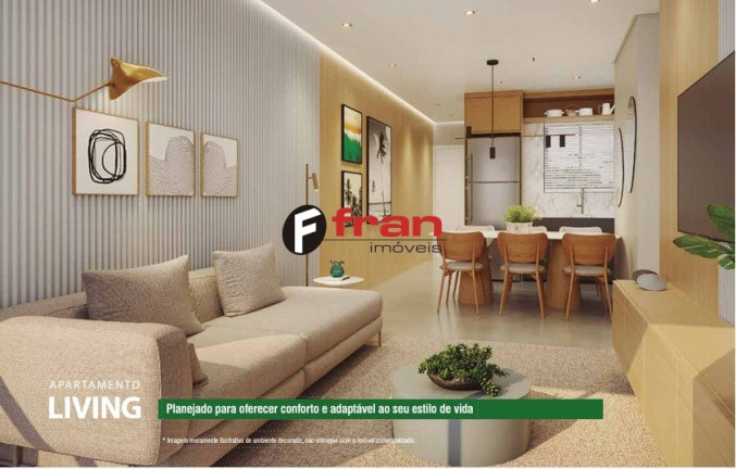Imagem Apartamento com 2 Quartos à Venda, 64 m² em Coqueiros - Florianópolis Imagem Apartamento com 2 Quartos à Venda, 64 m² em Coqueiros - Florianópolis