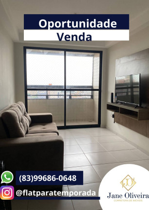 Apartamento com 2 Quartos à Venda, 58 m² em Manaíra - João Pessoa