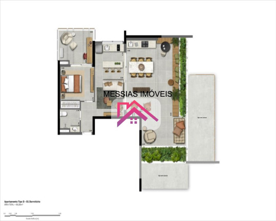 Imagem Imóvel com 2 Quartos à Venda, 71 m² em Pinheiros - São Paulo