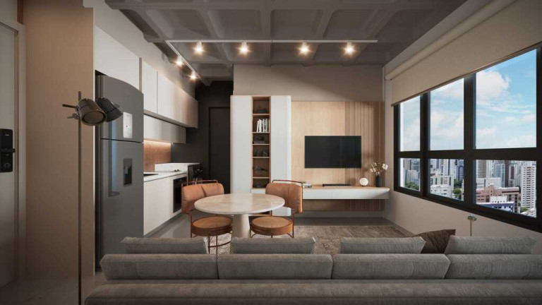 Imagem Apartamento com 1 Quarto à Venda, 25 m² em Encruzilhada - Recife