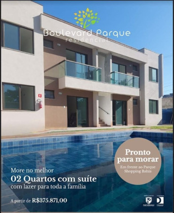 Imagem Apartamento com 2 Quartos à Venda, 60 m² em Estrada Do Coco - Lauro De Freitas Imagem Apartamento com 2 Quartos à Venda, 60 m² em Estrada Do Coco - Lauro De Freitas