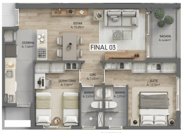 Imagem Apartamento com 3 Quartos à Venda, 261 m² em Petrópolis - Porto Alegre