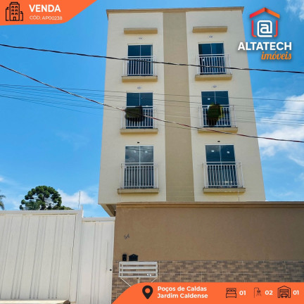 Apartamento com 1 Quarto à Venda, 66 m² em Jardim Caldense - Poços De Caldas