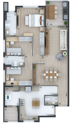 Imagem Apartamento com 3 Quartos à Venda, 119 m² em Ahú - Curitiba Imagem Apartamento com 3 Quartos à Venda, 119 m² em Ahú - Curitiba