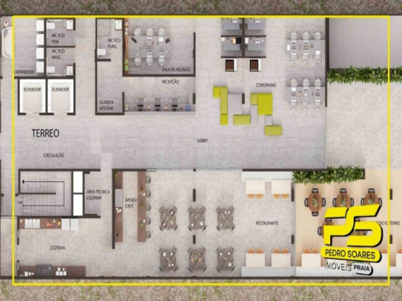 Imagem Imóvel com 1 Quarto à Venda, em Bessa - João Pessoa Imagem Imóvel com 1 Quarto à Venda, em Bessa - João Pessoa