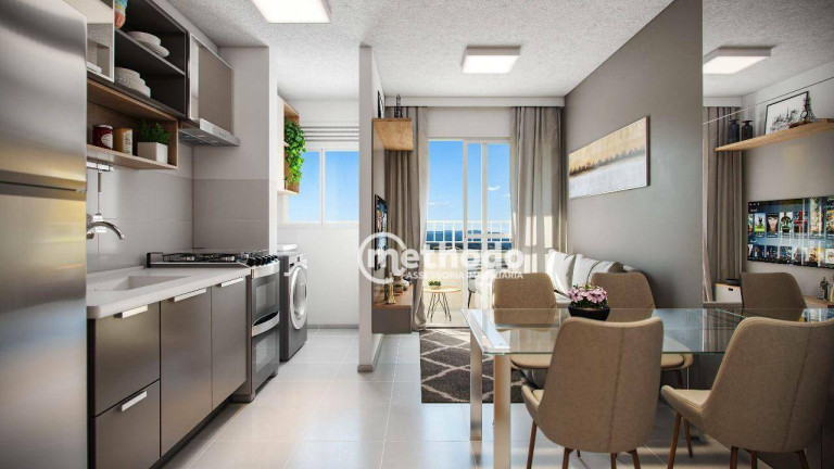 Imagem Apartamento com 2 Quartos à Venda, 39 m² em Jardim Paraíso De Viracopos - Campinas Imagem Apartamento com 2 Quartos à Venda, 39 m² em Jardim Paraíso De Viracopos - Campinas
