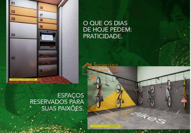 Imagem Apartamento com 2 Quartos à Venda, 46 m² em Centro - Guarulhos