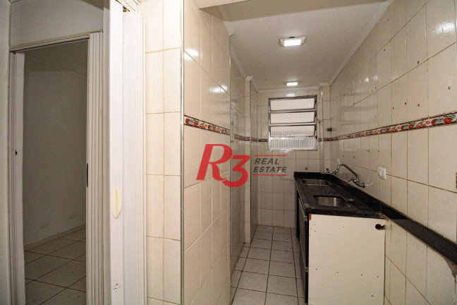 Imagem Apartamento com 1 Quarto à Venda, 35 m² em José Menino - Santos