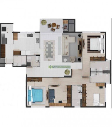 Imagem Apartamento com 4 Quartos à Venda, 250 m² em água Verde - Curitiba Imagem Apartamento com 4 Quartos à Venda, 250 m² em água Verde - Curitiba