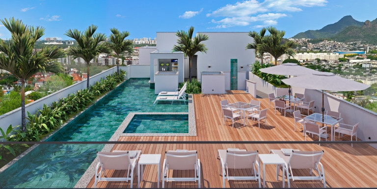 Imagem Apartamento com 2 Quartos à Venda, 44 m² em Pechincha - Rio De Janeiro