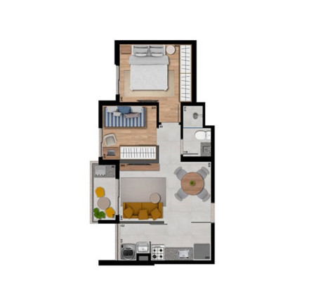 Imagem Apartamento com 2 Quartos à Venda, 39 m² em Jardim Prudência - São Paulo