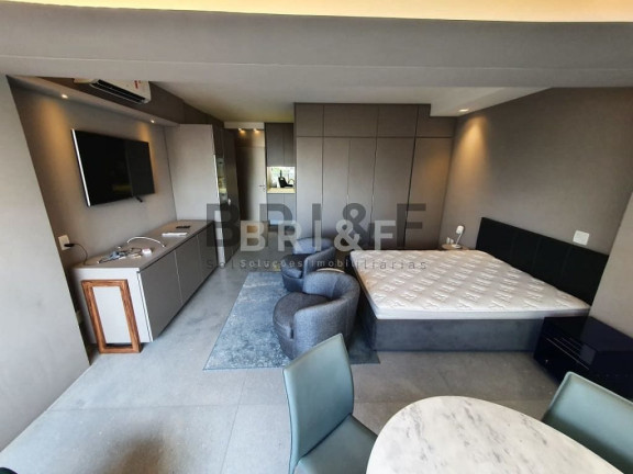 Imagem Apartamento com 1 Quarto para Alugar, 44 m² em Brooklin - São Paulo Imagem Apartamento com 1 Quarto para Alugar, 44 m² em Brooklin - São Paulo