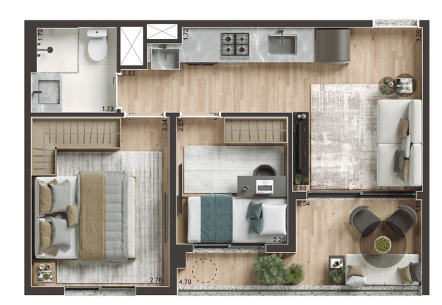Imagem Imóvel com 2 Quartos à Venda, 63 m² em Saúde - São Paulo Imagem Imóvel com 2 Quartos à Venda, 63 m² em Saúde - São Paulo